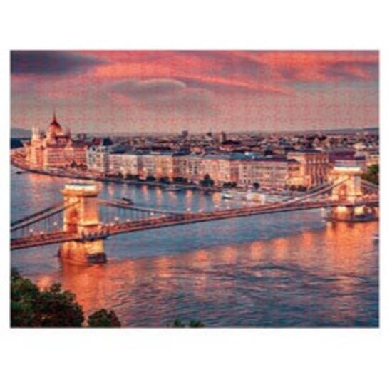Asmodi Landmark Puzzle Budapest Настольная игра 500 деталей, популярная корейская игра