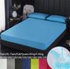 Super Waterproof Bed Fitted Sheet Elastic Rubber Band Mattress Cover Bed Protector Cover Deep Pocket Sheets Cover for Bed