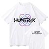Trend Loose Tops Unisex Street Hip Hop Fashion Casual T-Shirt Anime K-Pop Demon Hunters Tees Harajuku O-neck Casual Shirt Gift