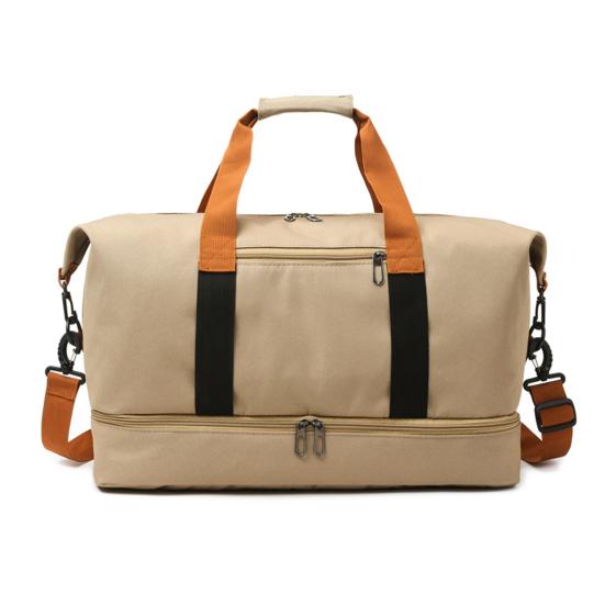 Дорожная сумка Раздельное хранение сухих и влажных вещей Расширяемое отделение Большая вместимость Регулируемый ремень Ручная кладь Спортивная сумка для пляжа Деловая сумка