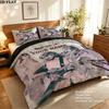 Custom Taylor Swift Bedding Quilt Set Quilt Cover Pillowcase Home Decoration Birthday Gift (1 * duvet cover + 2 * pillowcase, without core)