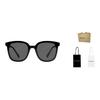 Gentle Monster Jackie 01 Comfortable Elegant Square Sunglasses Unisex sunglasses Black JACKIE-01
