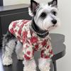 Soft Fabric Cat T-Shirts Breathable Summer Dog Clothes Fashion Dog Shirt  Outdoor Activities