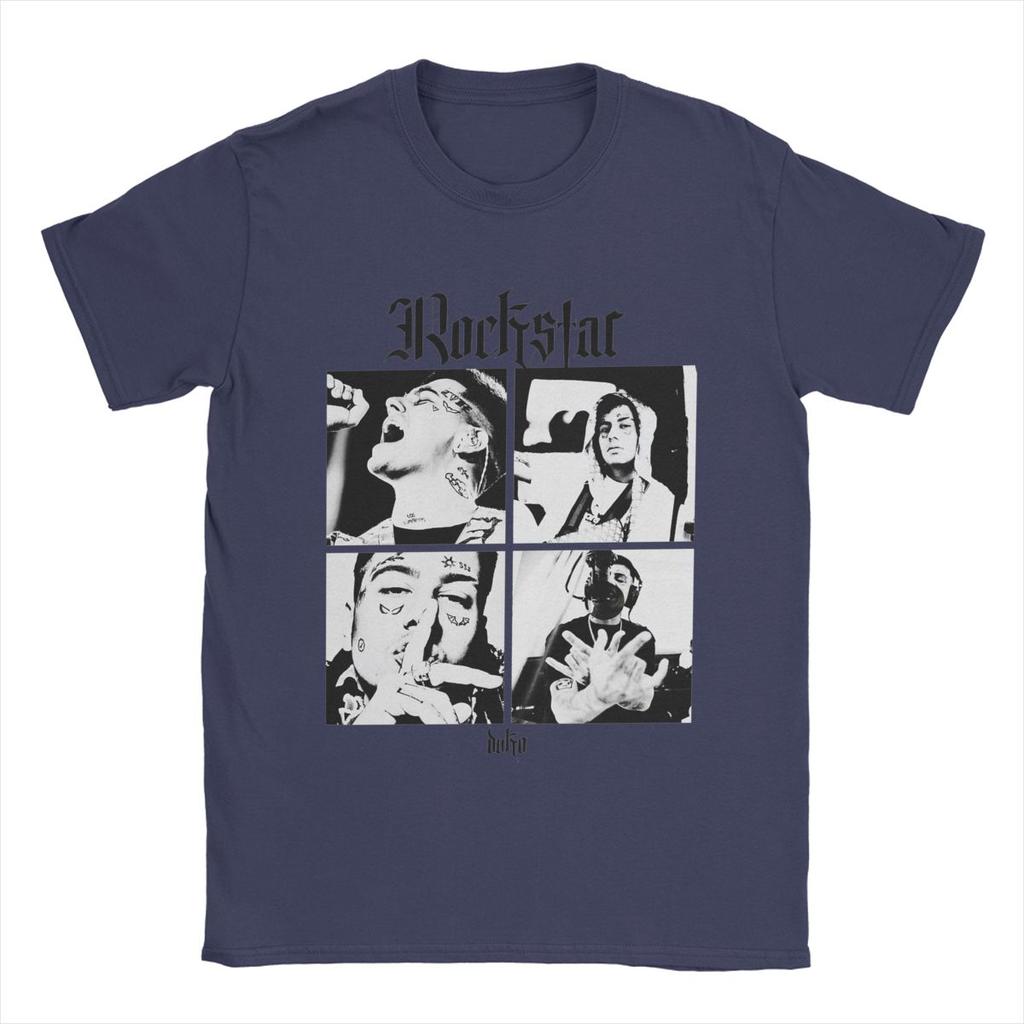 Мужские футболки с изображением рок-звезды Дуки Рэпера, хлопковые топы, юмористические футболки с коротким рукавом и круглым вырезом, уникальные футболки