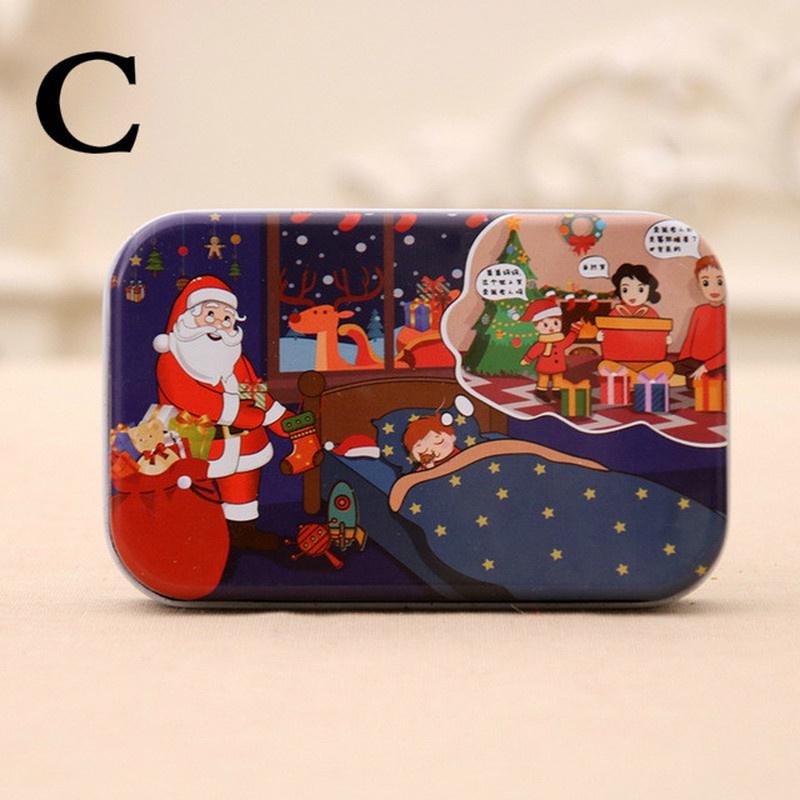 Новогодний Рождественский подарок детям DIY Санта-Клаус Рождественская головоломка Деревянная рождественская поделка Детская игрушка-головоломка