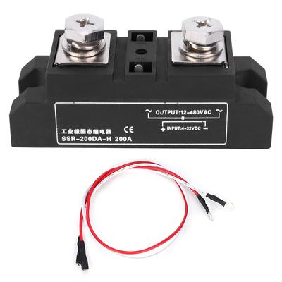 SSR 200DA H Высокомощное Промышленное Твердотельное Реле Аксессуар Электротовары