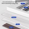 New Self-Adhesive Cabinet Door Dust Strips 2.8M TPE Seal Strip Wardrobe Seal Moisture-proof
