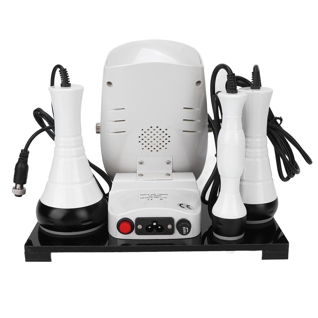 40 кГц RF Кавитационный аппарат с 3 головками, сжигание жира, лифтинг лица, похудение, косметический инструмент