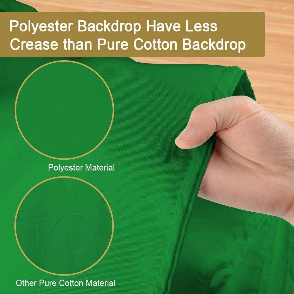 Photography Background Backdrop Cloth Smooth Photo Studio Live Streaming Green White Black Pure Cotton Chromakey Screen
