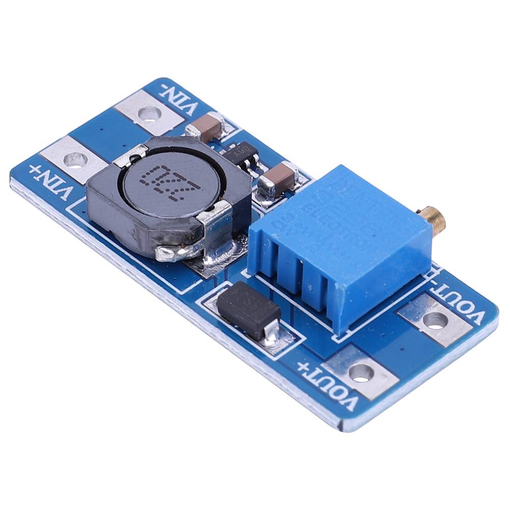 10PCS MT3608 DC-DC Step Up Converter Module Adjustable Booster Power Supply Module Voltage Regulator 2A Max 2V-24V To 5/9/12/28V