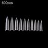 600Pcs Pointed Long Full Cover Fake Nail Tip False Artificial Fingernail Manicure