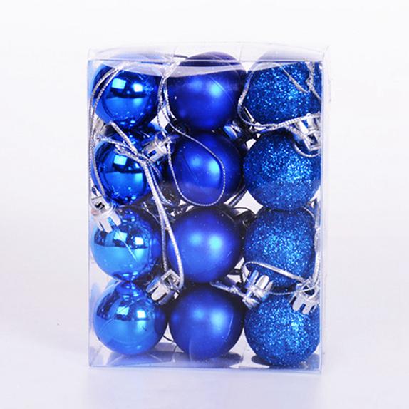 24 Pcs 3cm Christmas Decorations for Home Xmas Ball Ornament Christmas Decorations for Trees Balls New Year Decorations Decor