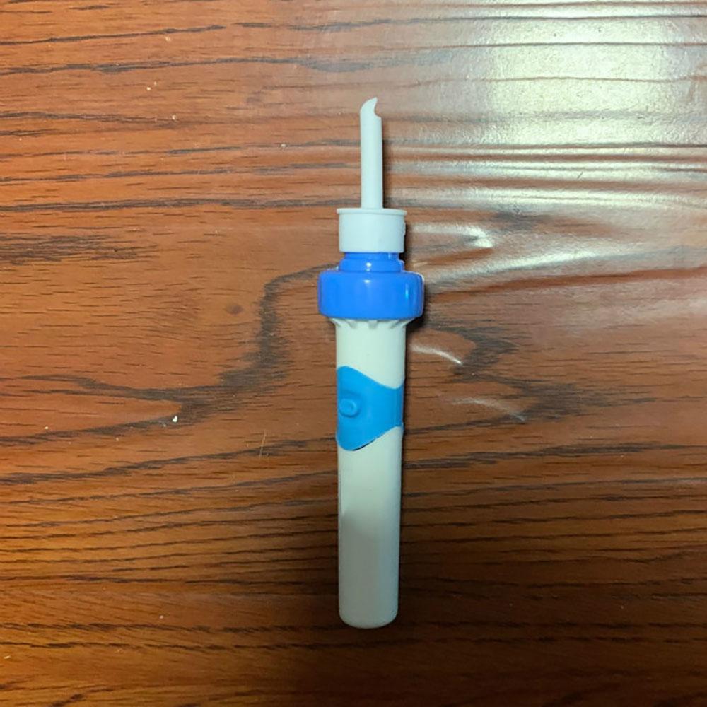 2 ШТ Безопасный Электрический Беспроводной Вакуумный Очиститель Ушей Удалитель Серы Безболезненный Инструмент для Чистки