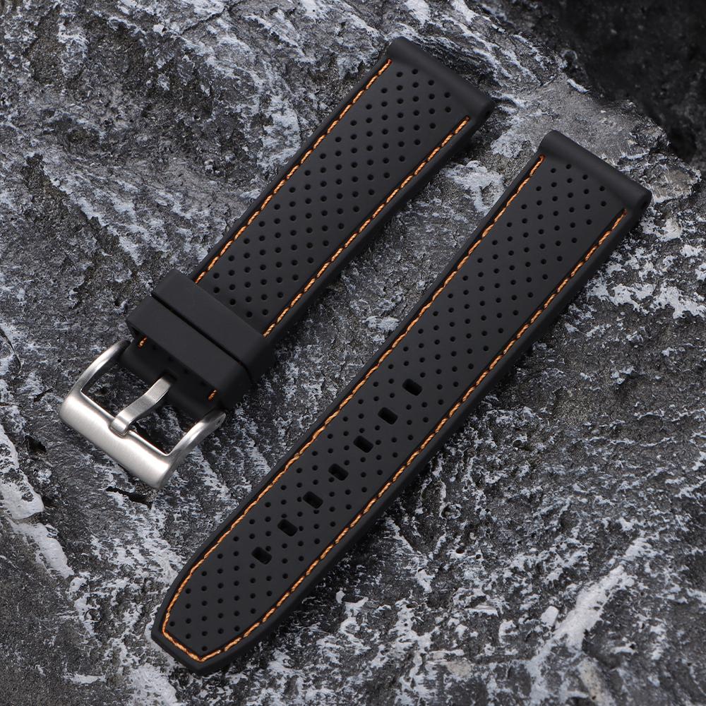 20 мм 22 мм Дайверский ремешок для Omega для Seiko для Samsung Мужской Женский Резиновый Мягкий Силиконовый Спортивный Браслет для Rolex Часовой Ремешок Инструменты