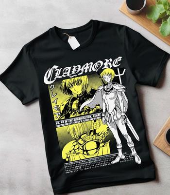 Футболка Claymore Клэр Каваи Смешная Девушка Аниме Манга Подарок Футболка Все Размеры