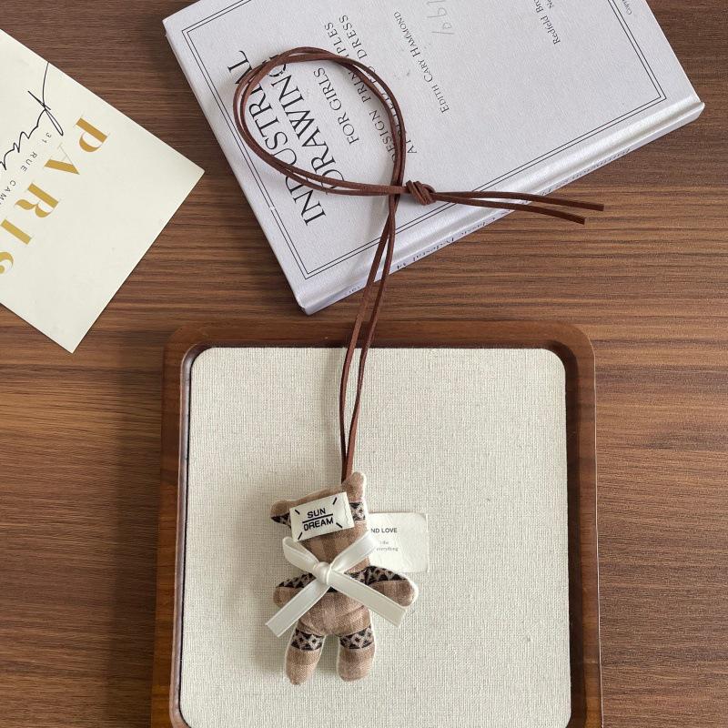 Корейское ручное детское ожерелье с кулоном в виде мультяшного животного