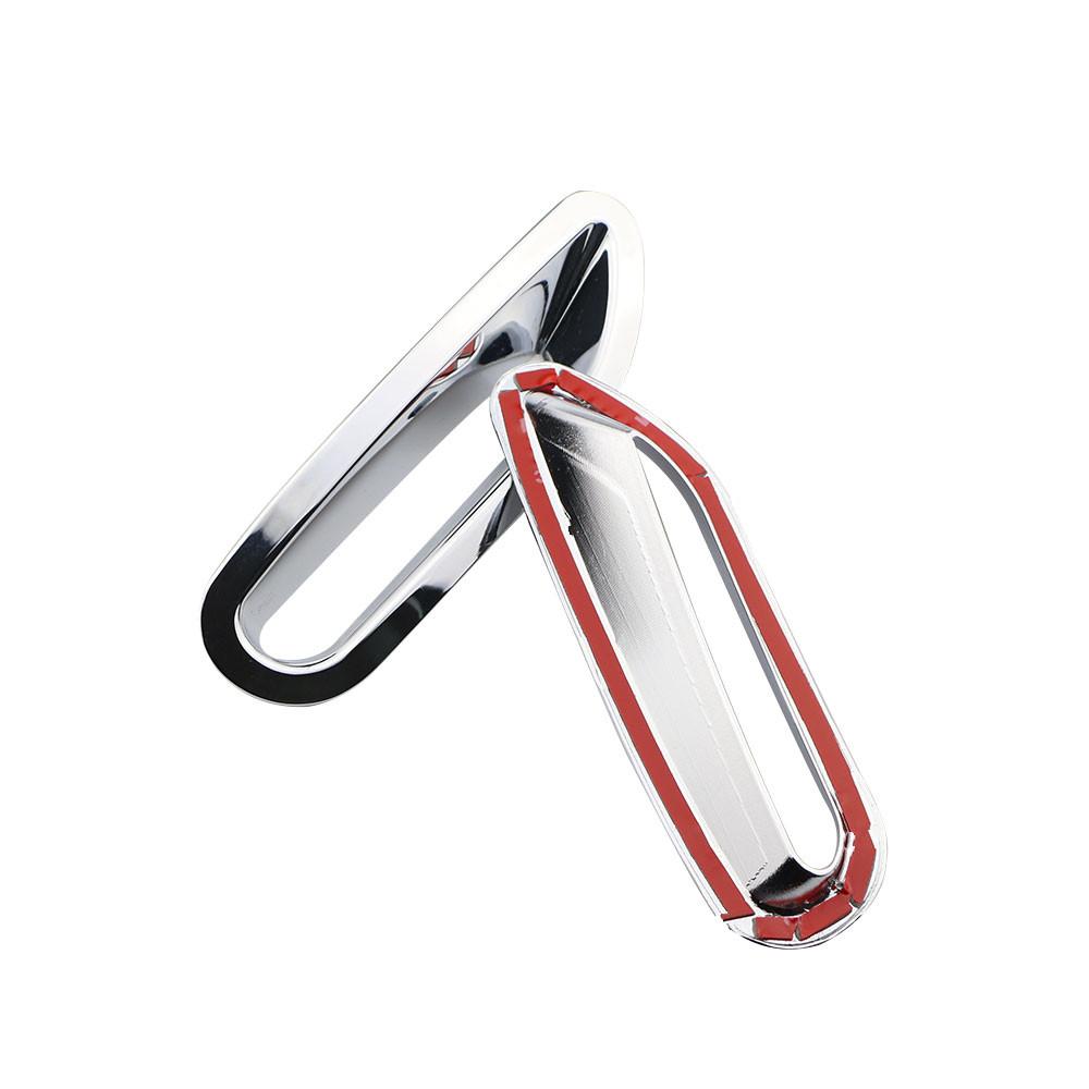 Для Nissan X-Trail X Trail T32 Rogue 2014 2015-2017 ABS Хром Задний Бампер Противотуманные Фары Аксессуары Рамка Крышка Накладка