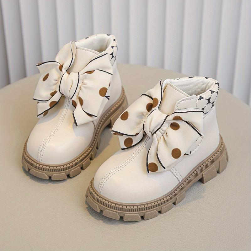 Девочки Ботинки Осень Зима Мода Мягкая Подошва Противоскользящие Принцесса Короткие Ботинки