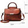 Women PU Leather Shoulder Student Messenger Bag Top-Handle Women Fashion Small Bags Female Designer