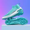 Manufacturer Spot High-top Football Shoes Long Nails Broken Nails Men and Women Adult Children's Game Shoes Lawn Training Shoes