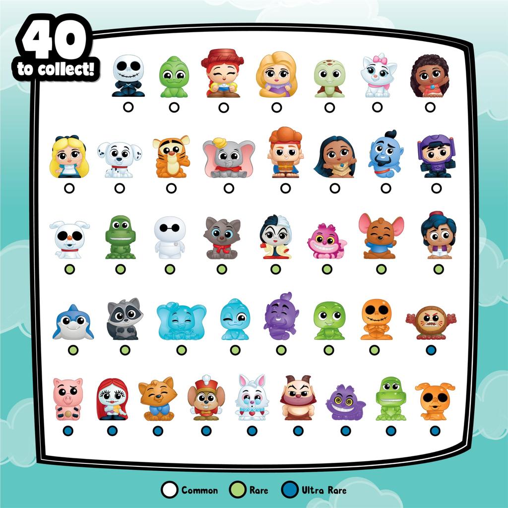 Just Play Disney Doorables Series 2 Коллекционные фигурки Фигурки Игрушки для детей 5 лет и 44799 Squish'Alots 1" 4-6 Up,