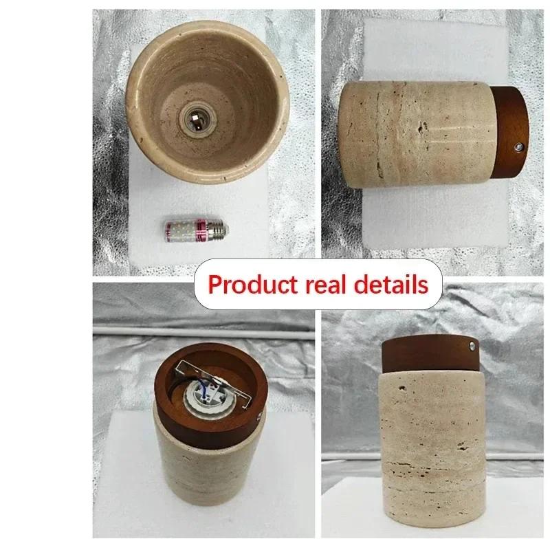 Современный потолочный светильник из травертина для прихожей, фойе, спальни, коридора, встроенной лестницы, внутреннее освещение, домашний декор