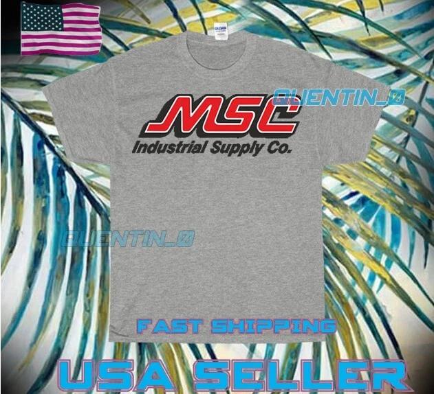 NEW Shirt PREMIUM MSC INDUSTRIAL SUPPLY LOGO T-Shirt FUNNY SIZE S TO 5XL