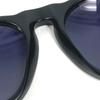 CHANEL 01451 vintage CC Logo Smoke eyewear sunglasses Plastic Black/Gold