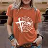 Летняя женская одежда с рисунком слогана из чистого хлопка с круглым вырезом и короткими рукавами повседневные модные футболки женские