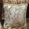 48x48cm  Classical European Flower Jacquard Decorative Cushion Cover for Sofa Chair Throw Pillow Case