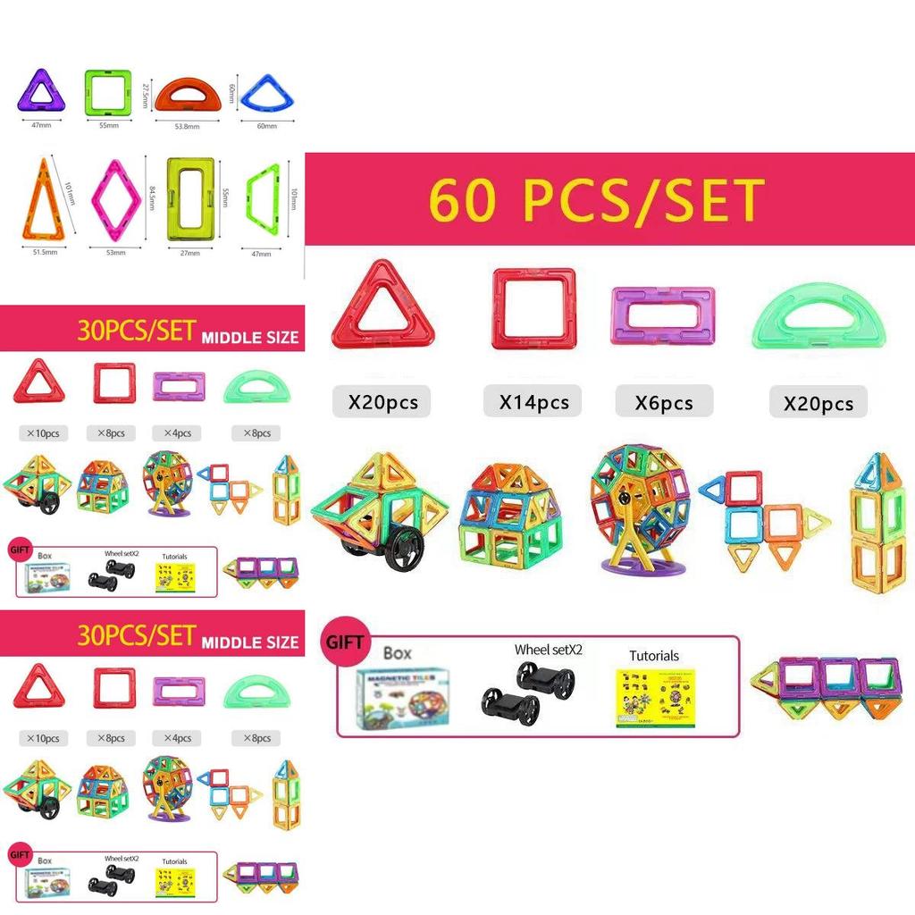 Engaging Magnetic Building Blocks Educational Puzzle Toys For Kids Of All Ages