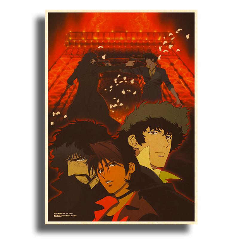 Cowboy Bebop Wall Decor Poster Wall Art Picture Wall Decor Canvas Painting Living Room Home Decoration Print Room Decor