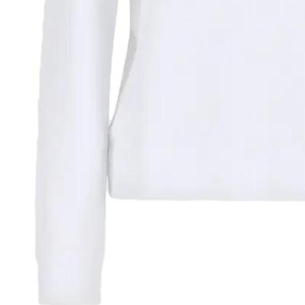 Emporio Armani Свитшот женский с принтом букв, круглым вырезом, длинным рукавом, SS23, белый, 8N2M9E2J49ZF109