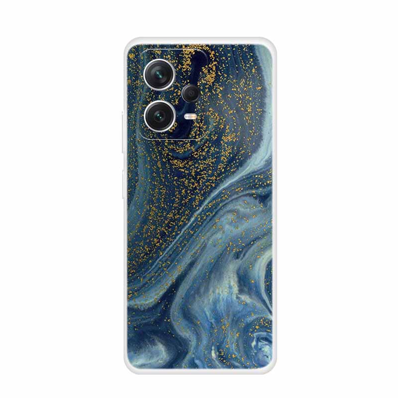 For Xiaomi Poco X5 5G Cases PocoX5 Pro Clear Marble Soft TPU Silicone Back Cover for Xiaomi Poco X5 Pro 6.67" Coque X5Pro PocoX5