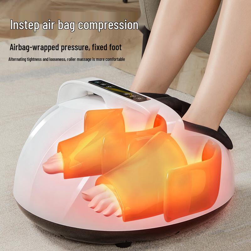 Little Master Full Wrap Air Compression Foot & Leg Massager with Heat CN plug (adapter included)