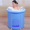 Water Beauty Bath Bucket Thickened Insulation for Adults and Children Folding Inflatable Shower Bucket