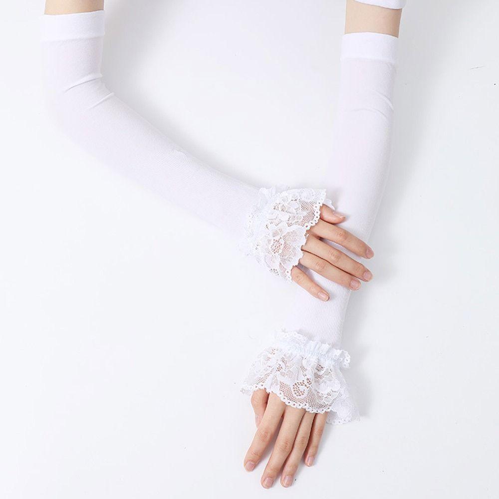 Arm Guard Arm Cover Long Gloves Sun Protection Sleeves Sunscreen Sleeves Arm Sleeves