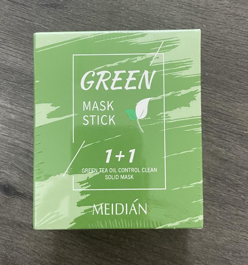MIEDIAN Маска-стик с зеленым чаем и глиной Duo - Глубоко очищающая твердая маска