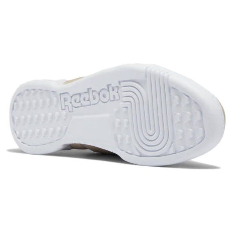 Reebok Workout Plus Vintage нескользящие прочные низкие кроссовки унисекс бежевые FZ6026