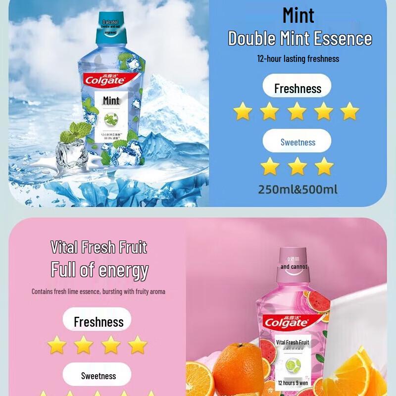 Colgate Ополаскиватель для полости рта «Бодрящая мята»