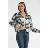 Зимняя женская рубашка в клетку Lumberjack | Зимние модели рубашек в толстую клетку для женщин | Повседневный женский клетчатый топ