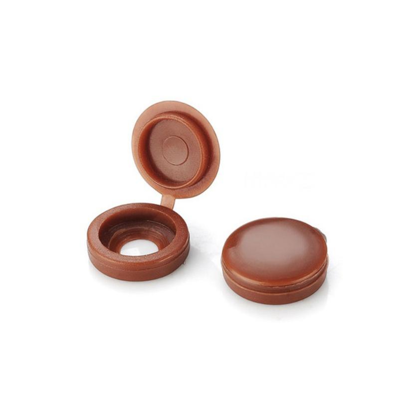 100pcs Screw Cover Cap Plastic Fold Snap Protective Cap Cover Protective Screw Trim Screws Caps Cover Bolt Decor Accessiries