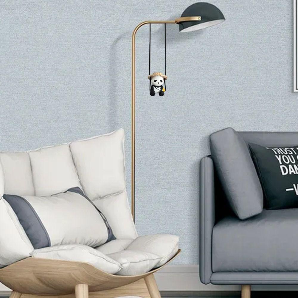 Качающаяся кукла-панда, подвеска для автомобиля, декоративная подвеска для зеркала заднего вида, креативный подарок