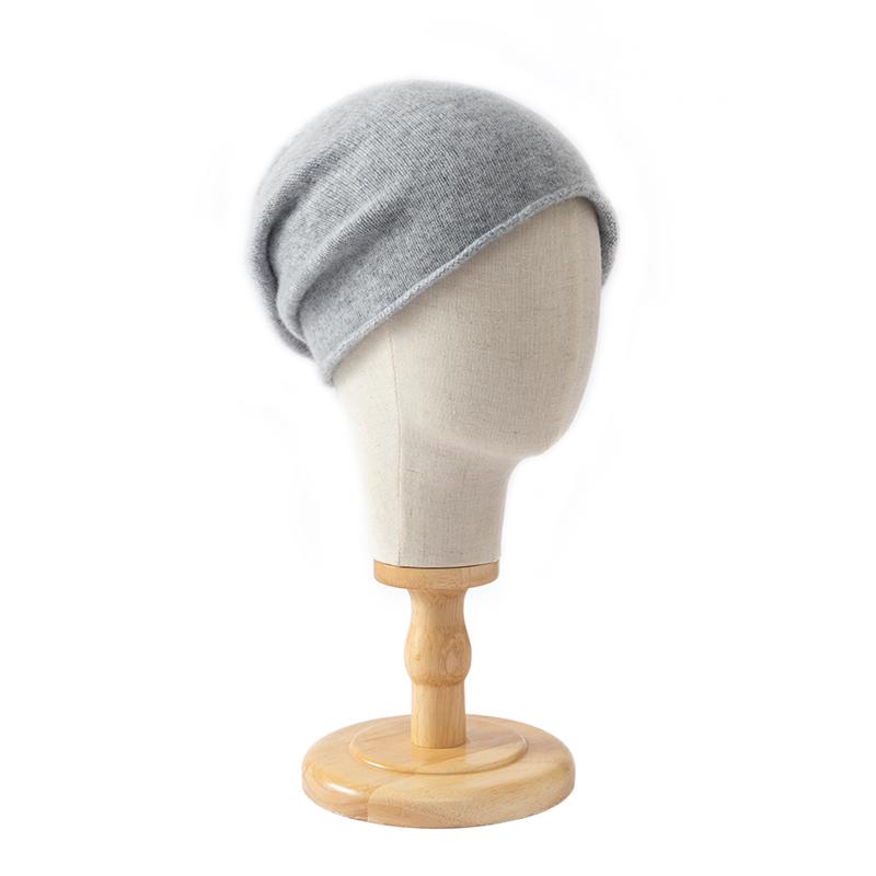 Женская кашемировая шапка Qinghe кашемир 30% кашемир 70% шерсть Женский осенне-зимний кашемировый платок мягкий и теплый