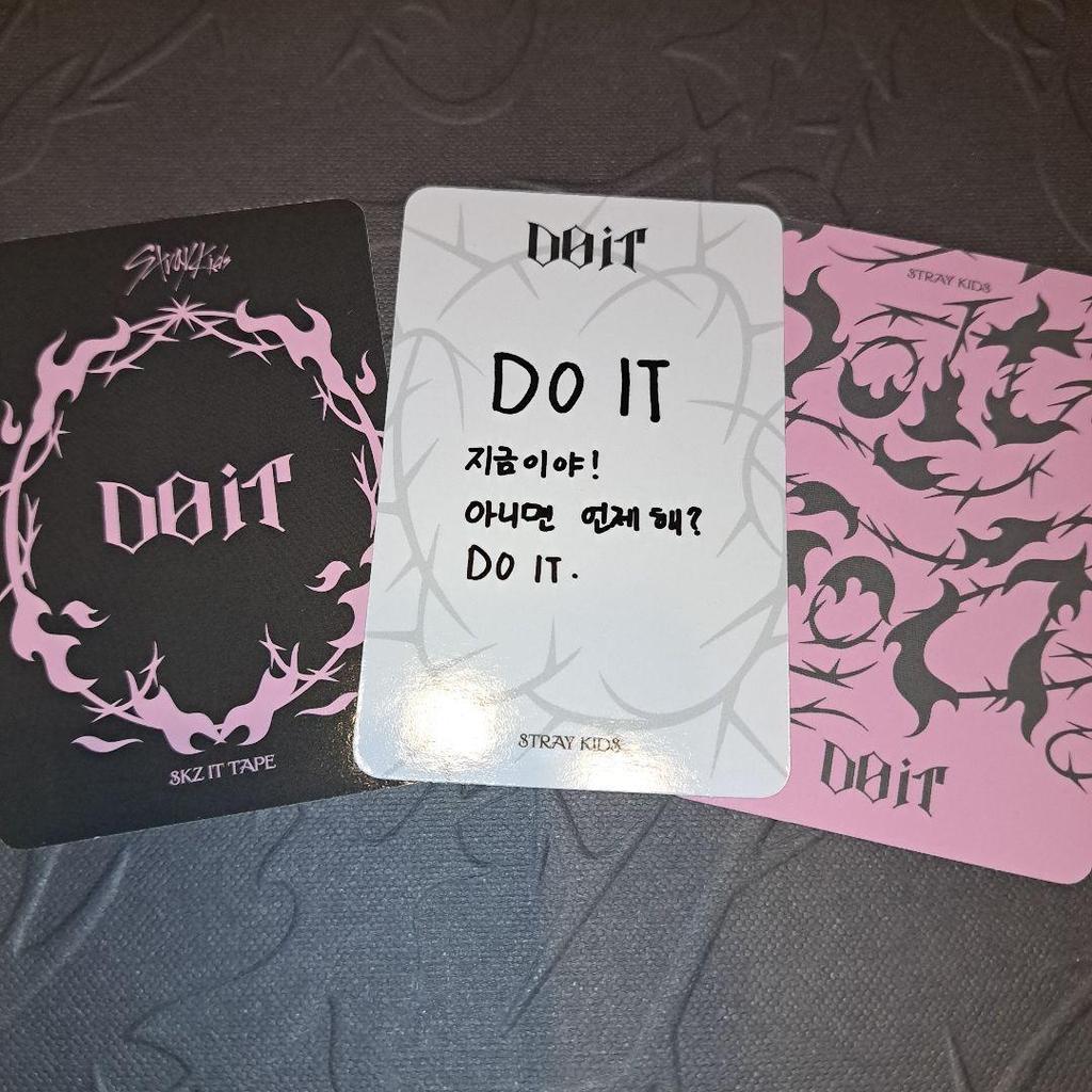 [USED] Straykids DO IT. Han Ji-sung 3-piece Set