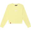 Fila X Magic Stick Вязаный пуловер Свободный повседневный свитшот Мужской свитшот Светло-желтый F11W339201F-YE