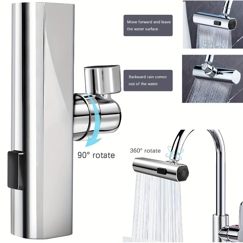 Водопадный смеситель для кухни, многофункциональный выдвижной смеситель с переключателем излива для кухонной мойки