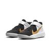 Nike Team Hustle D10 FlyEase GS Black White Metallic Gold DD7303-002