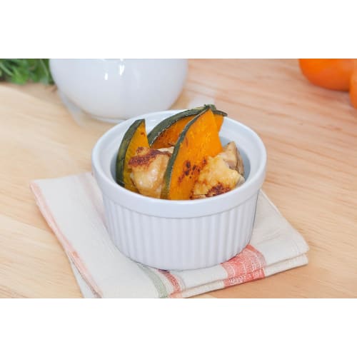 [.co.jp Exclusive] [Commercial Set] Durable Cut Souffle Bowls, 10cm Diameter, Set of 10, a repeat purchase from successful chefs.
