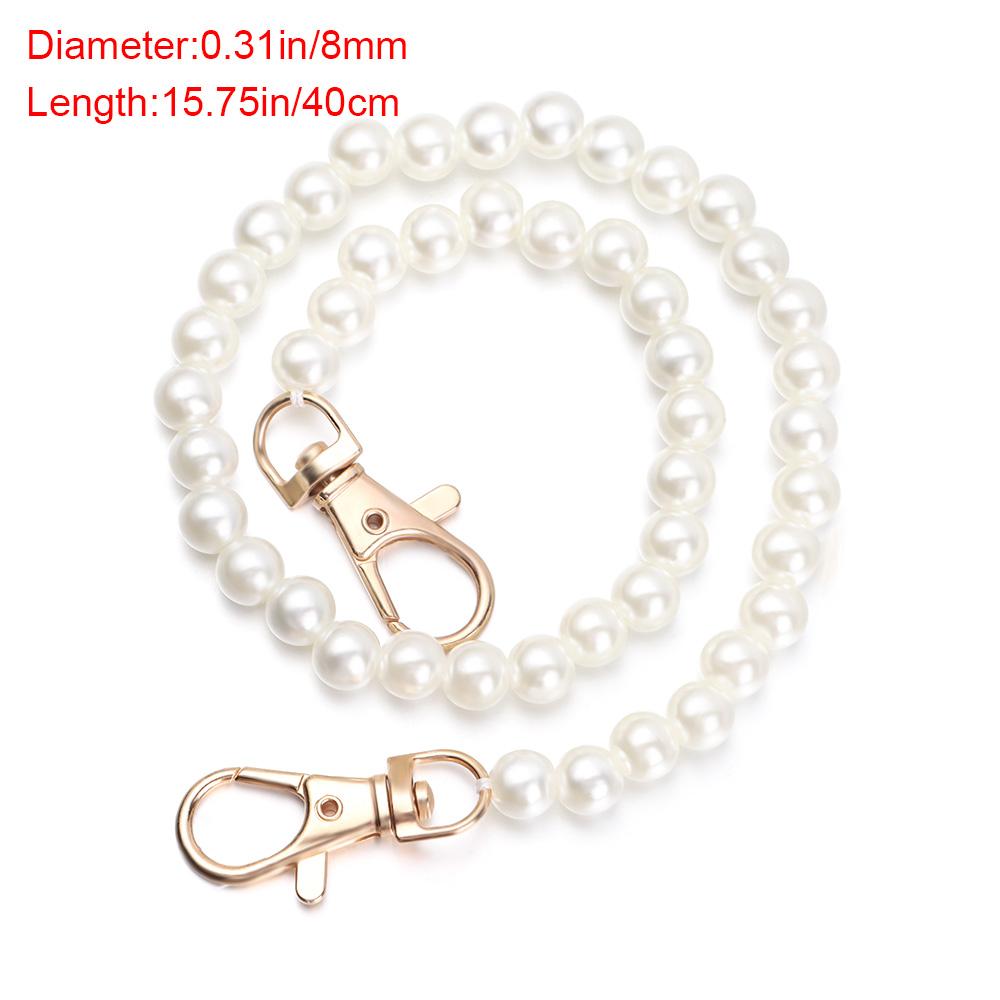 Ремень для сумки на плечо Ремни для сумок Ручки для сумок Длинная цепочка с бусинами Ремешок для кошелька своими руками Замена